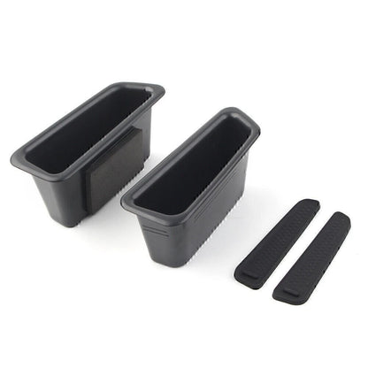 2X Front Door Handle Armrest Storage Box Tray for Volvo S60 V60 (2010–2017)