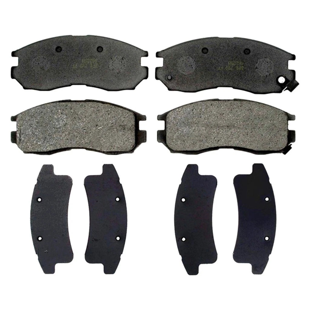 Set of 4 Disc Brake Pads for Mitsubishi Mirage (1999–2000) OLX-ACD17D484-CL360A56