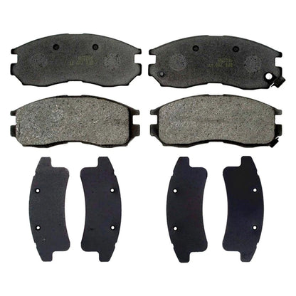 Set of 4 Disc Brake Pads for Mitsubishi Mirage (1999–2000) OLX-ACD17D484-CL360A56