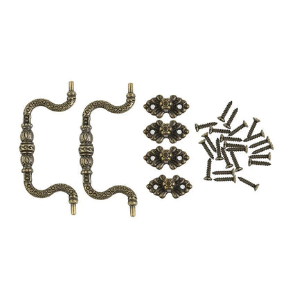 2X Zinc Alloy Door Pull Handles for Kitchen Cabinet Drawer (Modern)