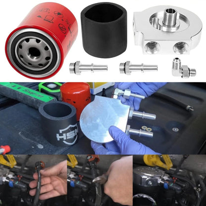 HS Fuel Filter Conversion Kit for Ford 6.7L Powerstroke Diesel (2011–2023) 121003