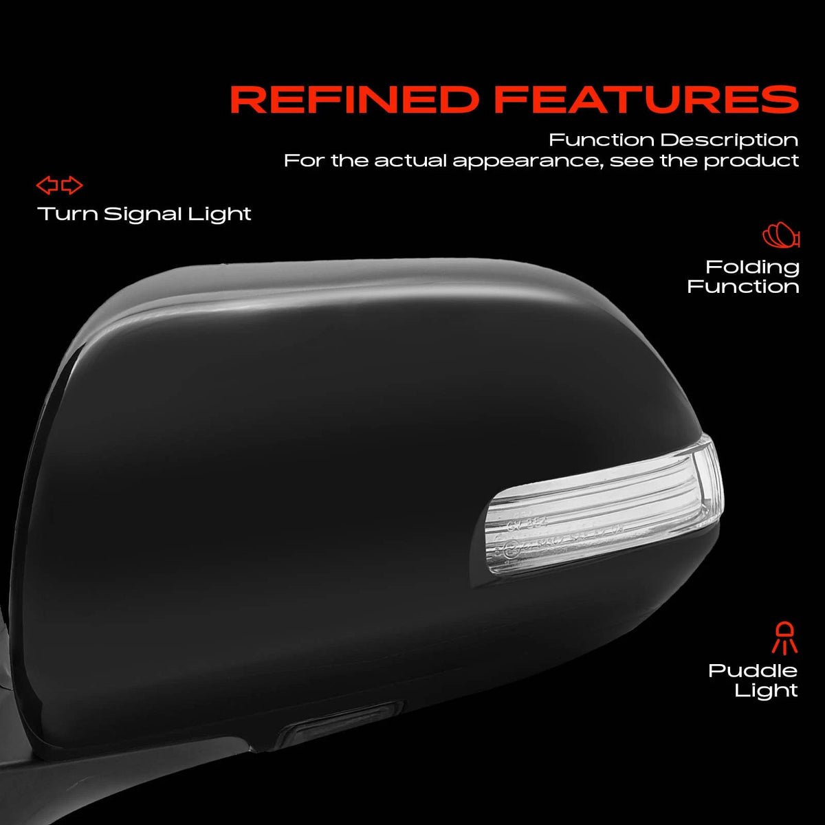 Driver Power Mirror for Toyota Sienna (2013–2017) 8794008121D0