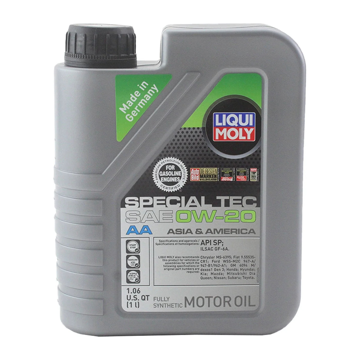6L Liqui Moly Special Tec AA 0W20 Engine Oil Change Kit for Grand Cherokee (2011–2021)