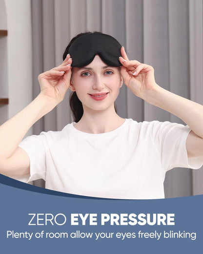Luxury Sleep Eye Mask for Side Sleeper (Pack of 1)