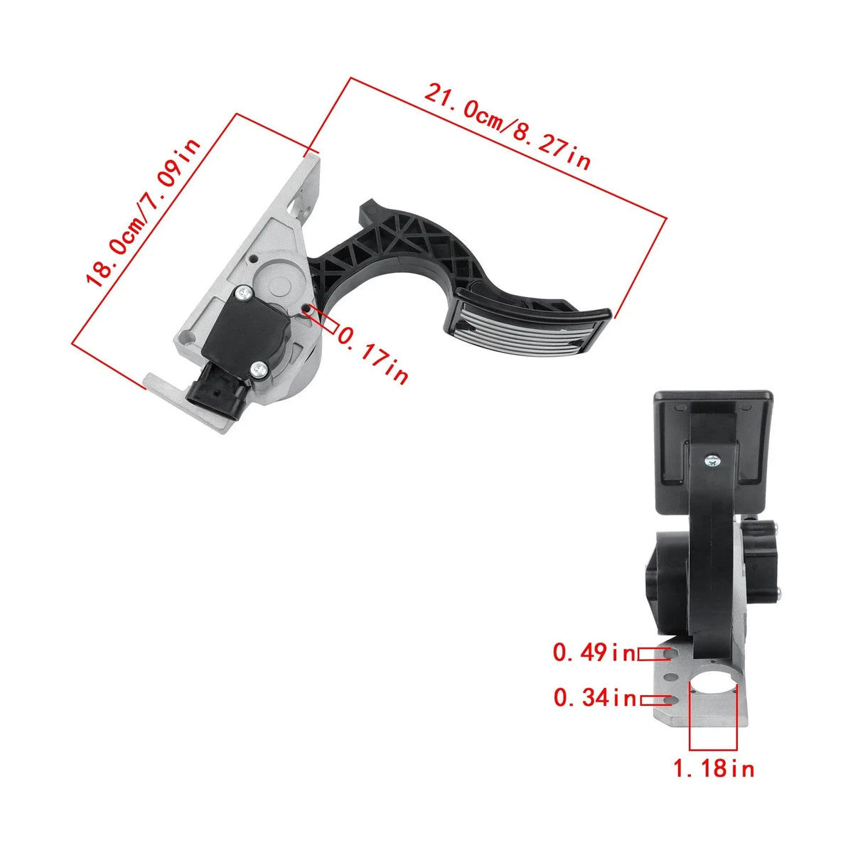 Accelerator Pedal Position Sensor for Mack MRU (2010–2016)