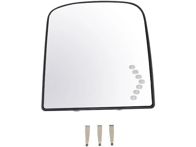 Right Upper Door Mirror Glass for GMC Sierra 2500 HD (2007–2014) 15484WFXH