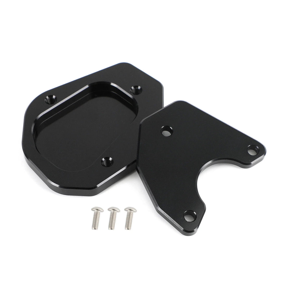 Kickstand Enlarger Plate Pad for Trident 660 (2021–2022) T9 BLK