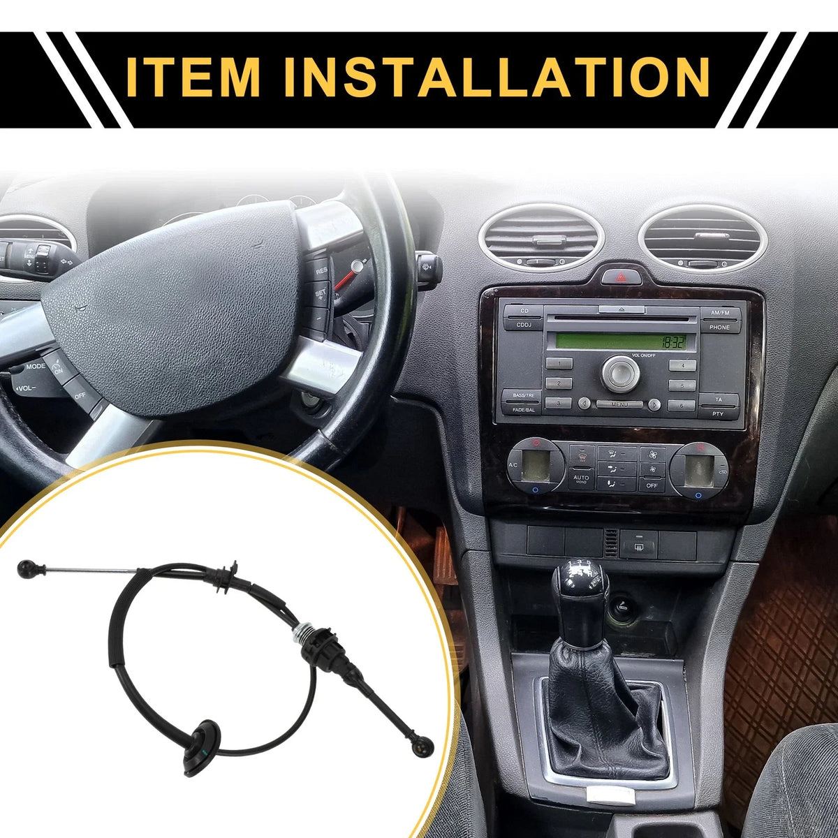 Transmission Gear Shifter Cable for Ford F-150 (2004)