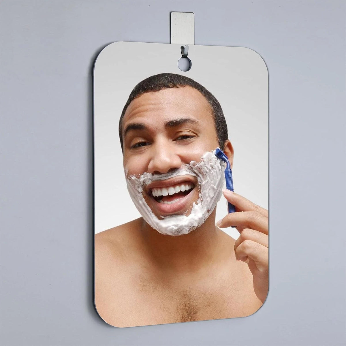 Fogless Shower Mirror for Shaving (8x6 Inch)