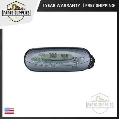 7-Button LCD Pump Control for Gecko Spaside IN.K450-3OP (0607-005012)