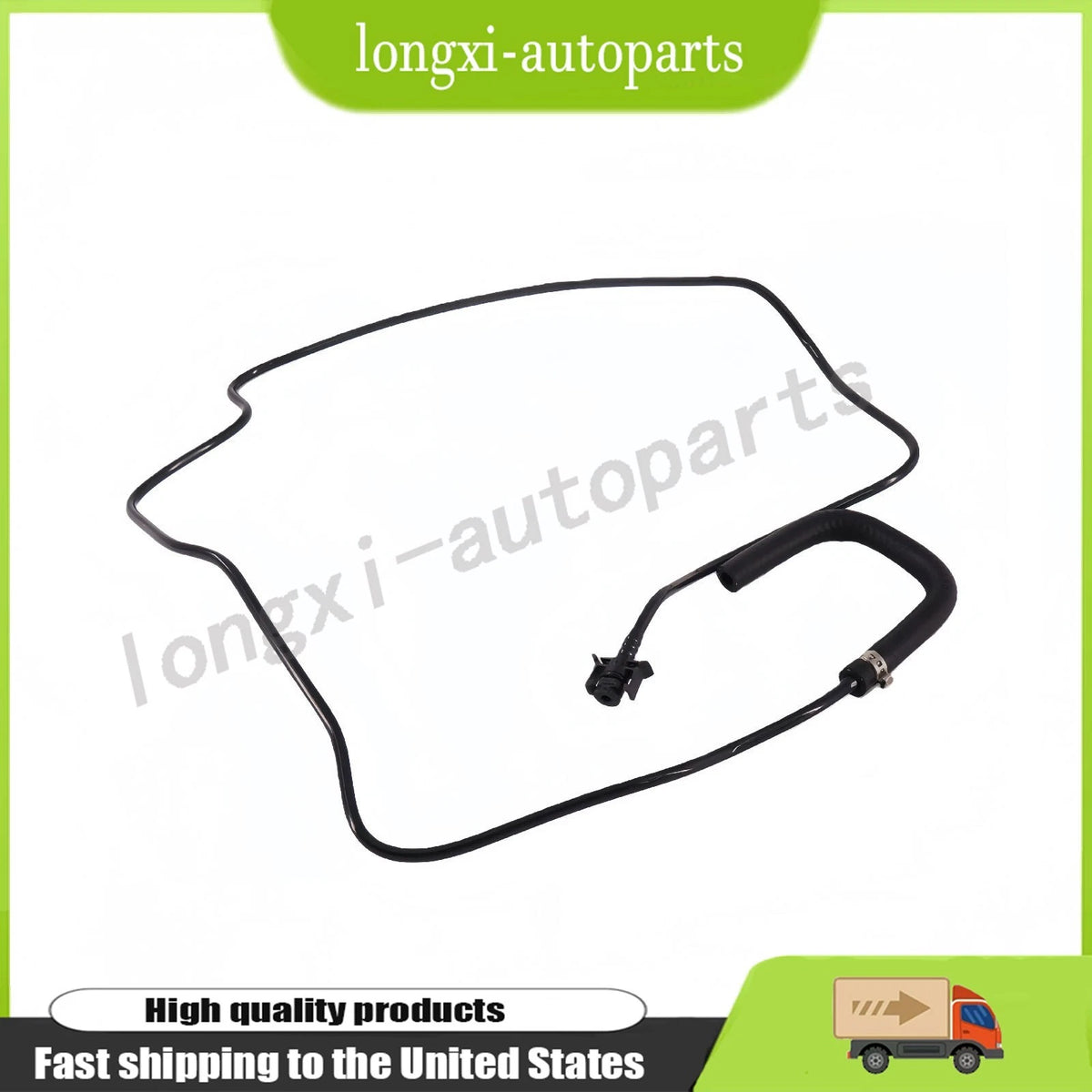Radiator Coolant Recovery Tank Overflow Hose for Ford Fusion (2013–2020) DG9Z 8063-D, DG93 8063-DB