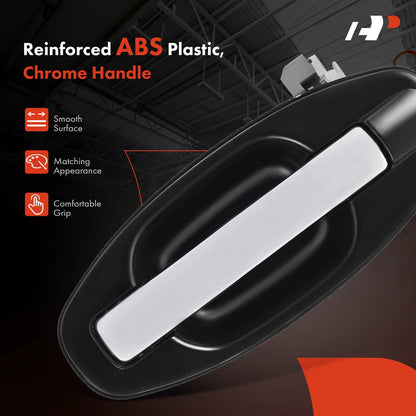 Rear Left Exterior Door Handle for Hyundai Santa Fe (2001–2006) 8365026010, 82266