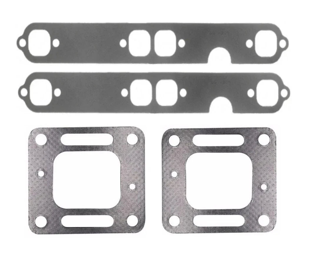 Exhaust Elbow Manifold Gasket Kit for MerCruiser 5.0L 5.7L V8 (1990–2008) 27-33395 27-863724