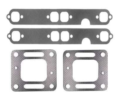 Exhaust Elbow Manifold Gasket Kit for MerCruiser 5.0L 5.7L V8 (1990–2008) 27-33395 27-863724