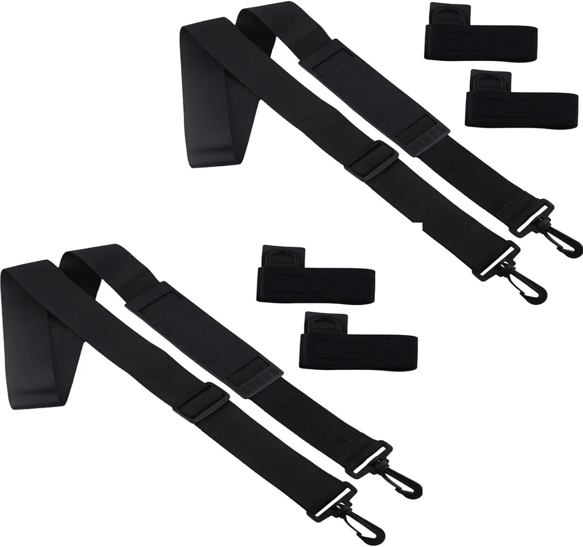 2-Pack Adjustable Fishing Rod Holder Strap for Universal Use