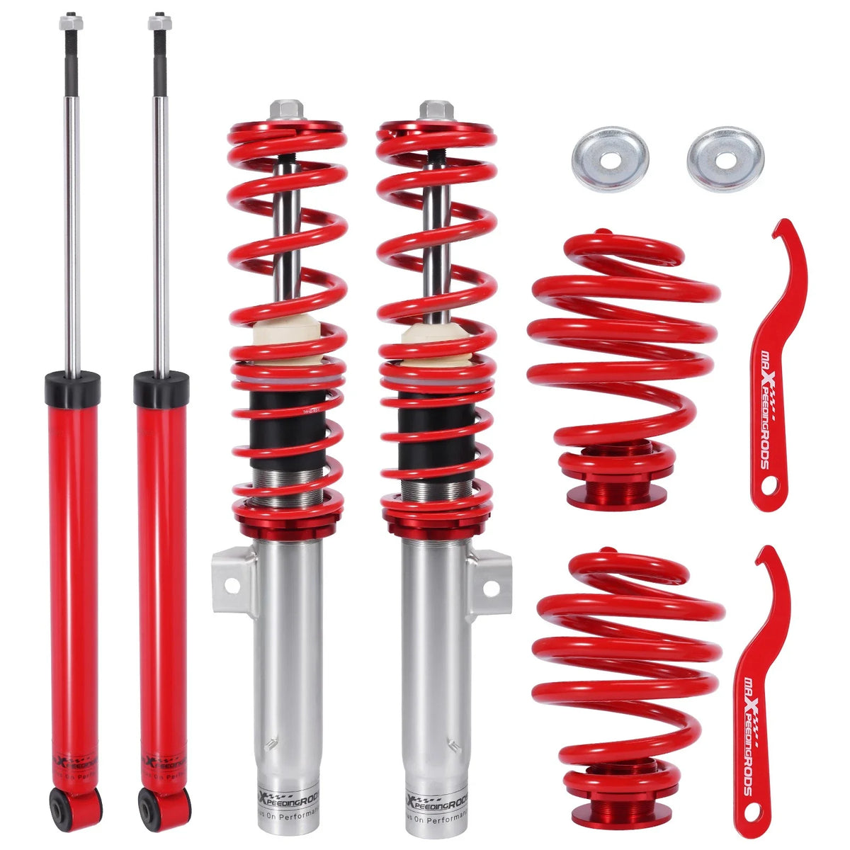 Coilover Lowering Kit for BMW E46 3 Series (1998–2005) Adjustable Height