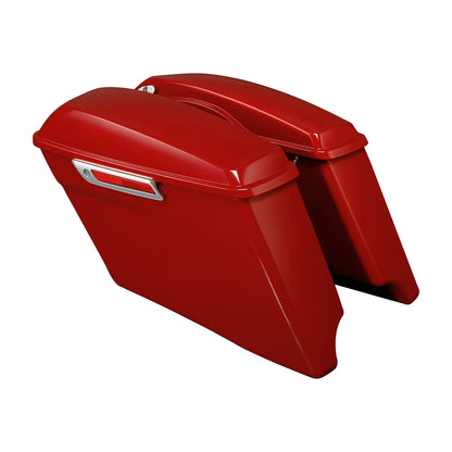 4" Stretched Hard Saddlebags for Harley Street Road Glide King (2014–2023)