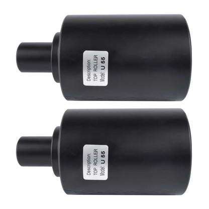 Set of 2 Carrier Roller Top Rollers for Kubota KX161-3 KX161-3S KX057-5 U55-4