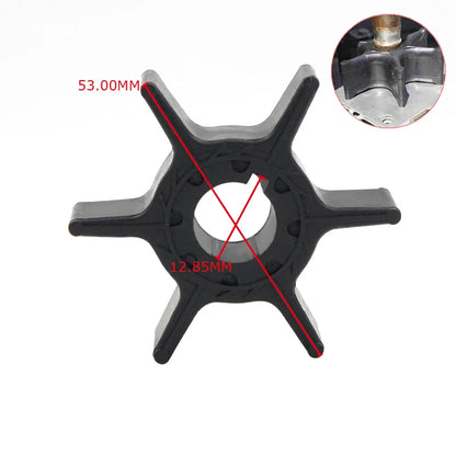 Water Pump Impeller for Yamaha Outboard 9.9 15 20 HP (4-Stroke) (63V-44352-01-00)