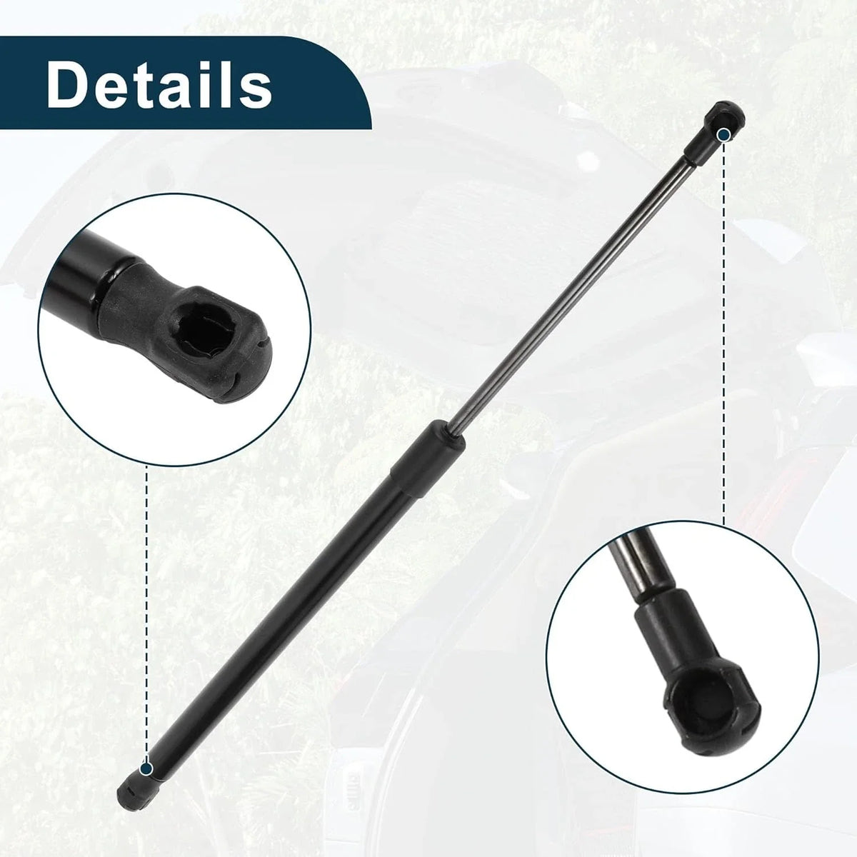 Pair of OE 8S8827552A Tailgate Lift Support Gas Struts for Audi TT TTS (2016–2023)