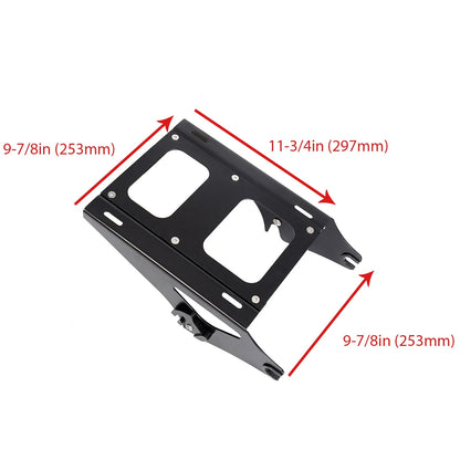2X Luggage Mount Rack Bracket for Harley Touring Road Street Glide (2014–2026)
