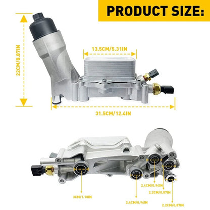 Oil Filter Housing Assembly for Chrysler 200 300 Town & Country (2011–2016)