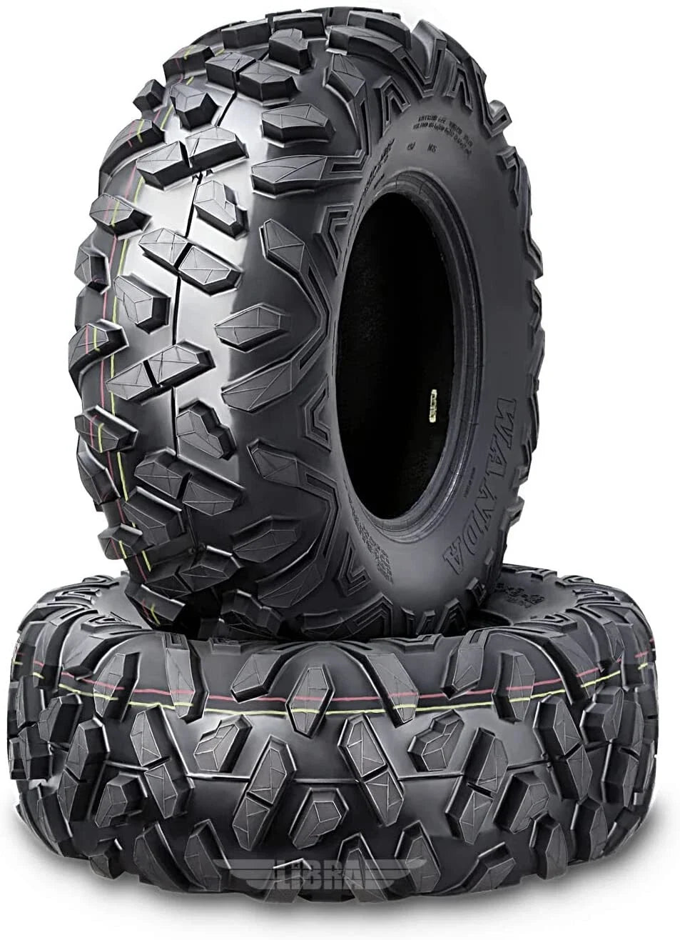 2X 26x9-12 ATV Tires for Kawasaki Mule Pro FX/FXT/DX/DXT (2015–2017)