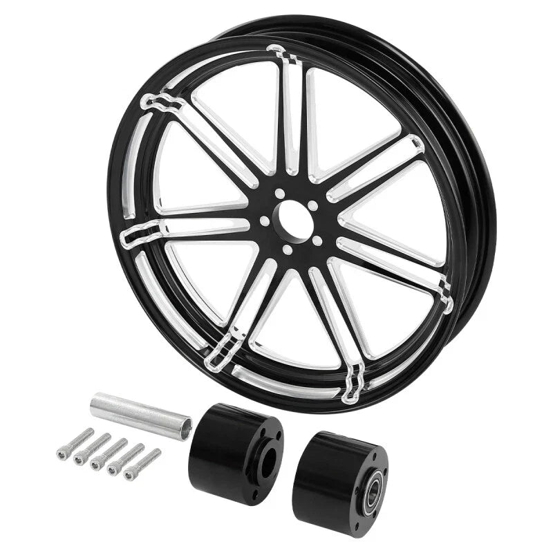 18" Front Wheel Rim & Dual Disc Hub for Harley Touring Street Glide (1997–2021)