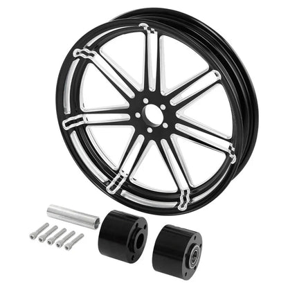 18" Front Wheel Rim & Dual Disc Hub for Harley Touring Street Glide (1997–2021)