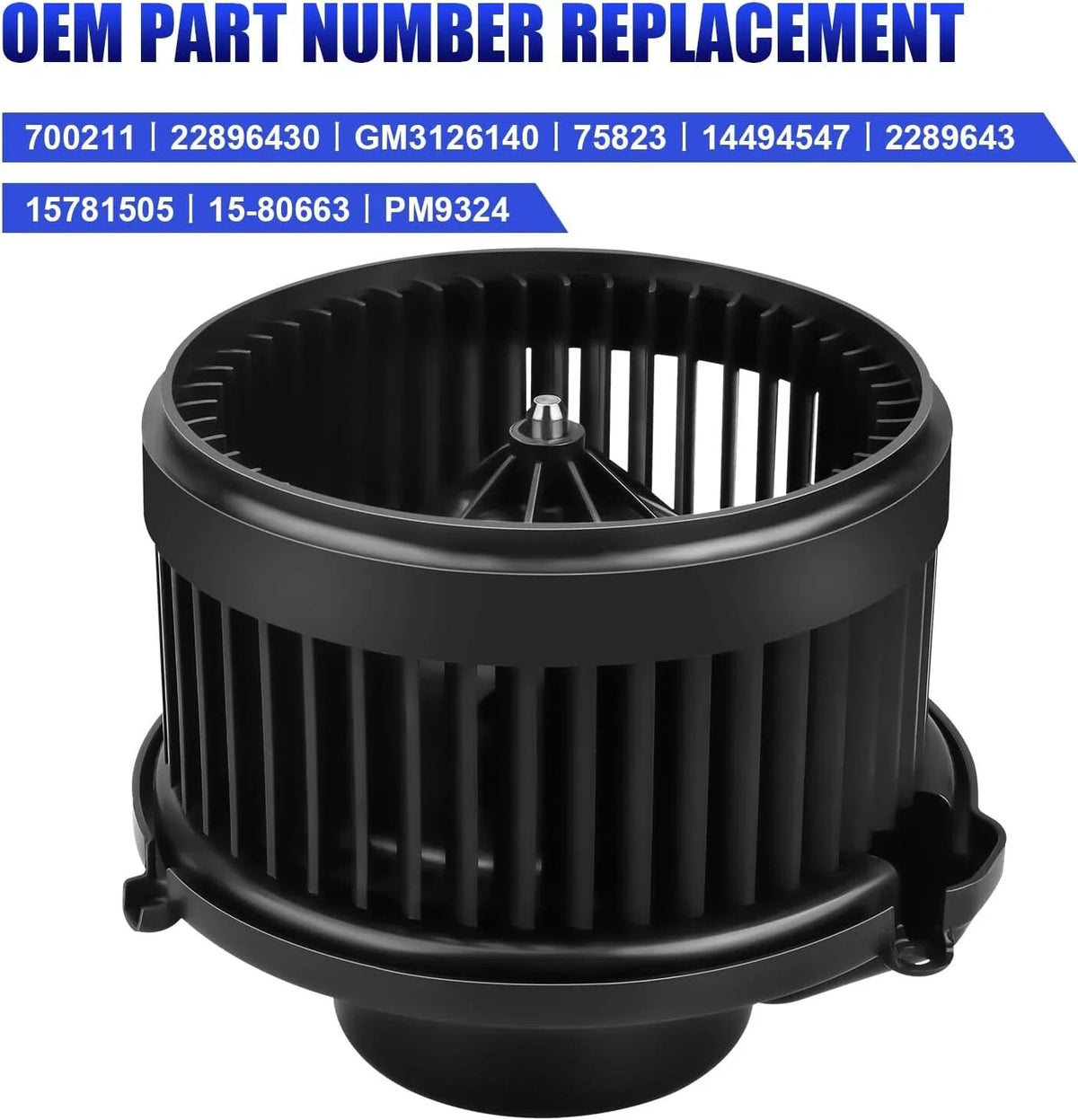 A/C Heater Blower Motor for Chevy Equinox GMC Terrain Saturn Vue (2008–2017)