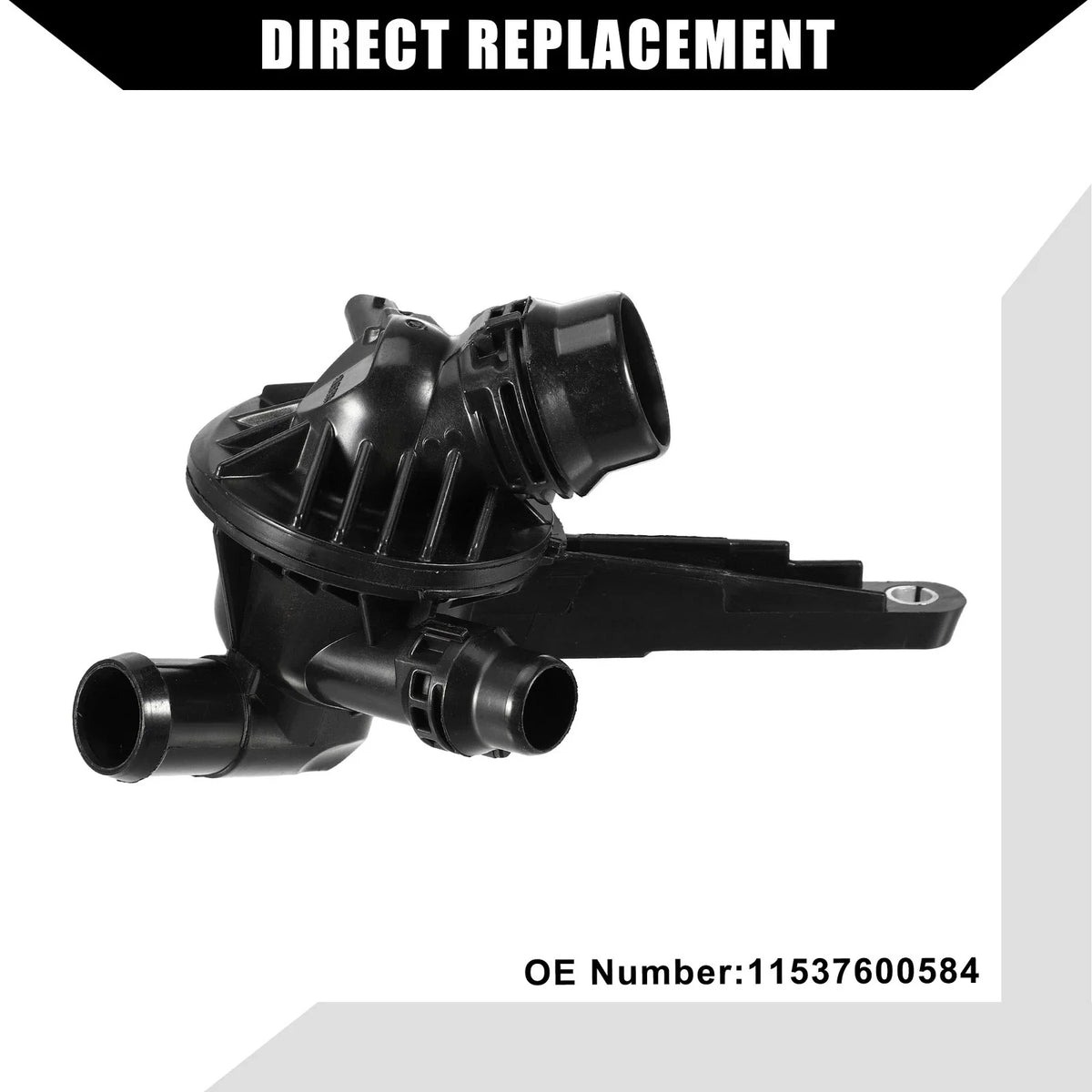 Engine Coolant Thermostat Housing Assembly for BMW 320i (2012–2018) No.11537600584