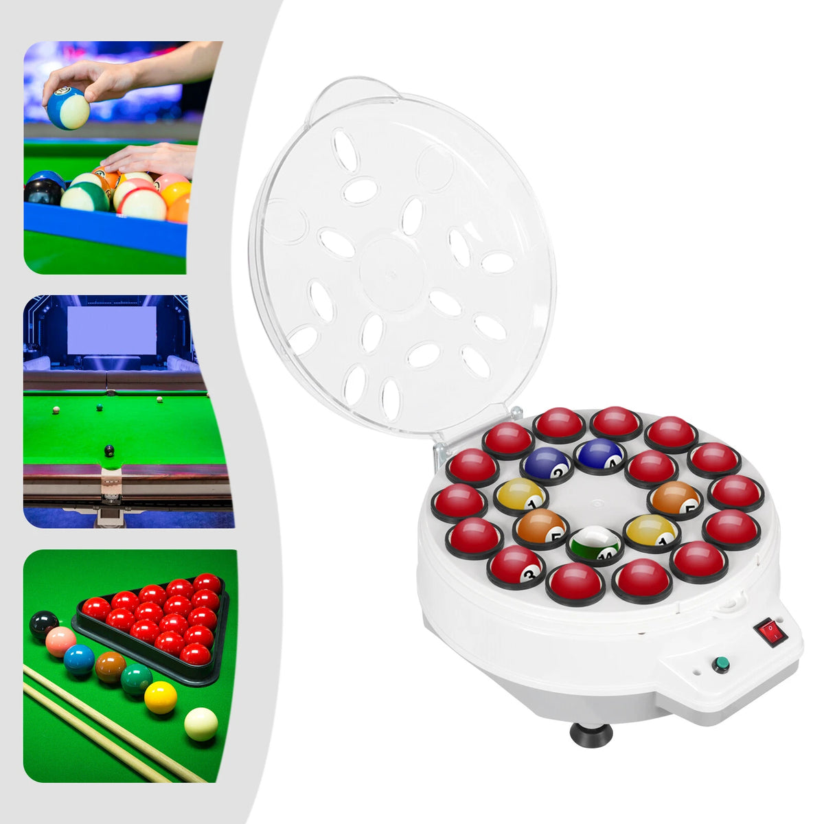 Automatic Billiard Ball Polisher for Pool & Snooker (2023)