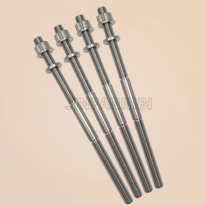 Titanium Cylinder Head Studs Bolt Nut Kit for Kawasaki KFX400 (2003–2006) 09103-10276, 09160-10082