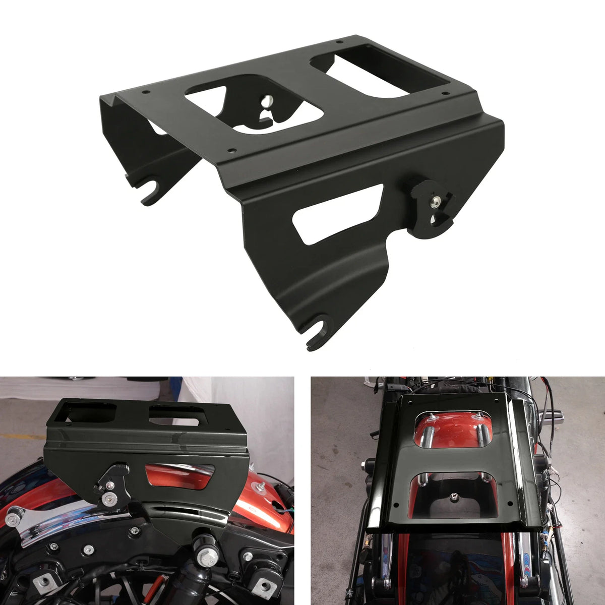 Solo Mount Rack for Harley Touring Road King Street Glide (2009–2013)