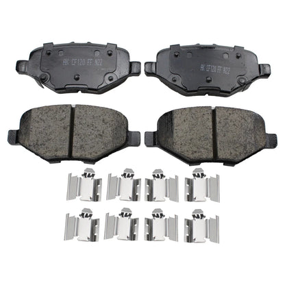 Akebono ProACT Rear Ceramic Disc Brake Pads for Chrysler Dodge Ford Lincoln VW