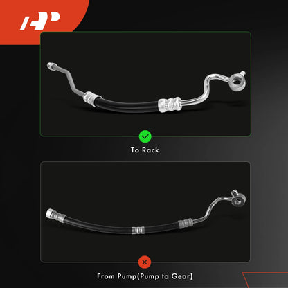 Power Steering Pressure Line Hose Assembly for Lexus SC400 (1992–2000) 44403-24041, 44403-24090, 44403-24100