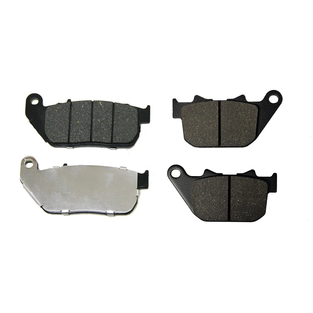 Set of 4 Front & Rear Brake Pads for Harley-Davidson Sportster (2004–2013) FS-445 FS-446