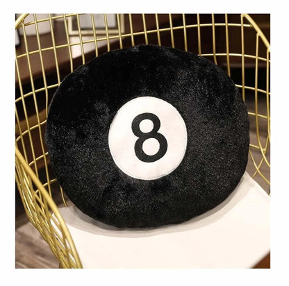 Stuffed Pillow for Billiards (8 Ball)