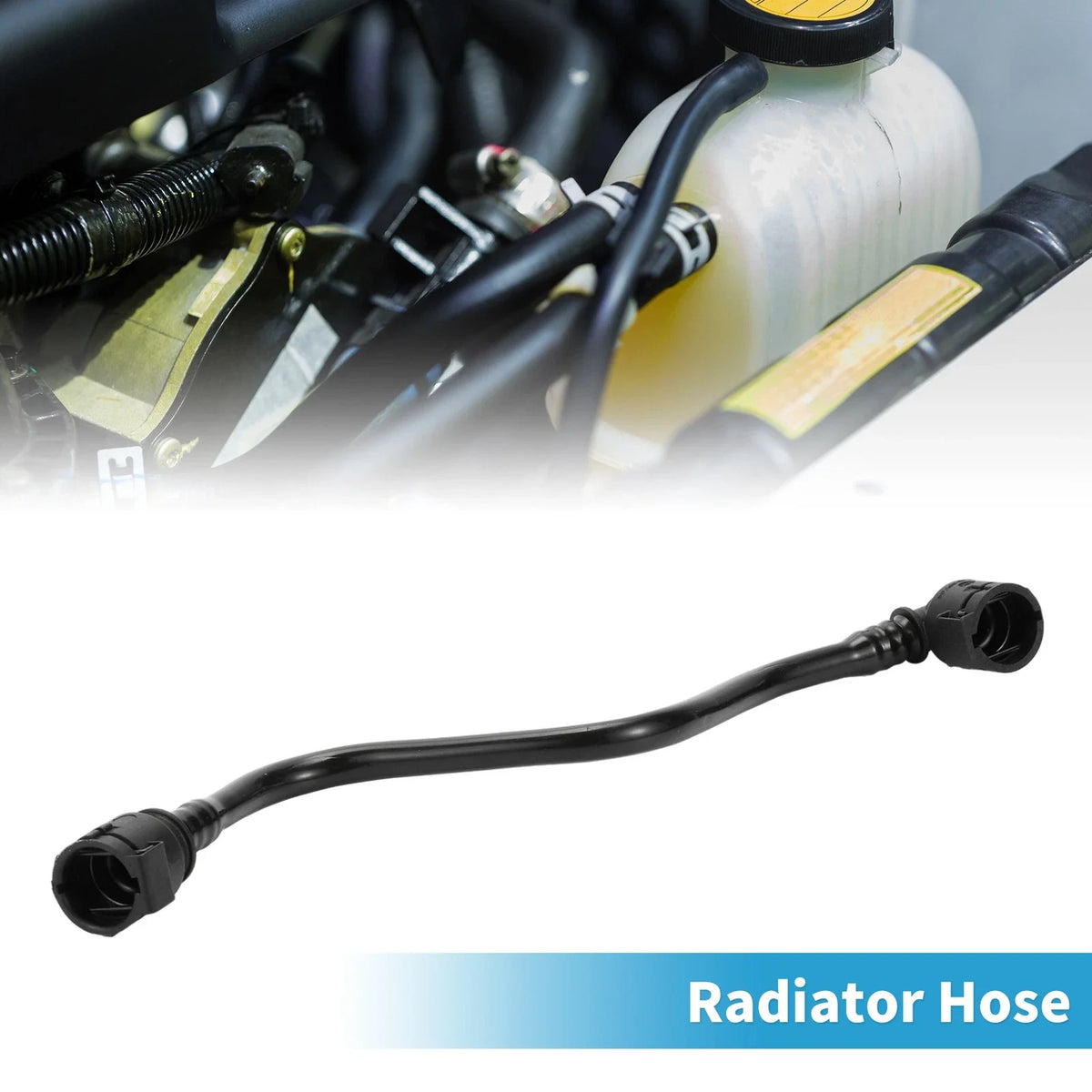Radiator Hose No.17128632260 for BMW 530e (2018–2022) Plastic Black