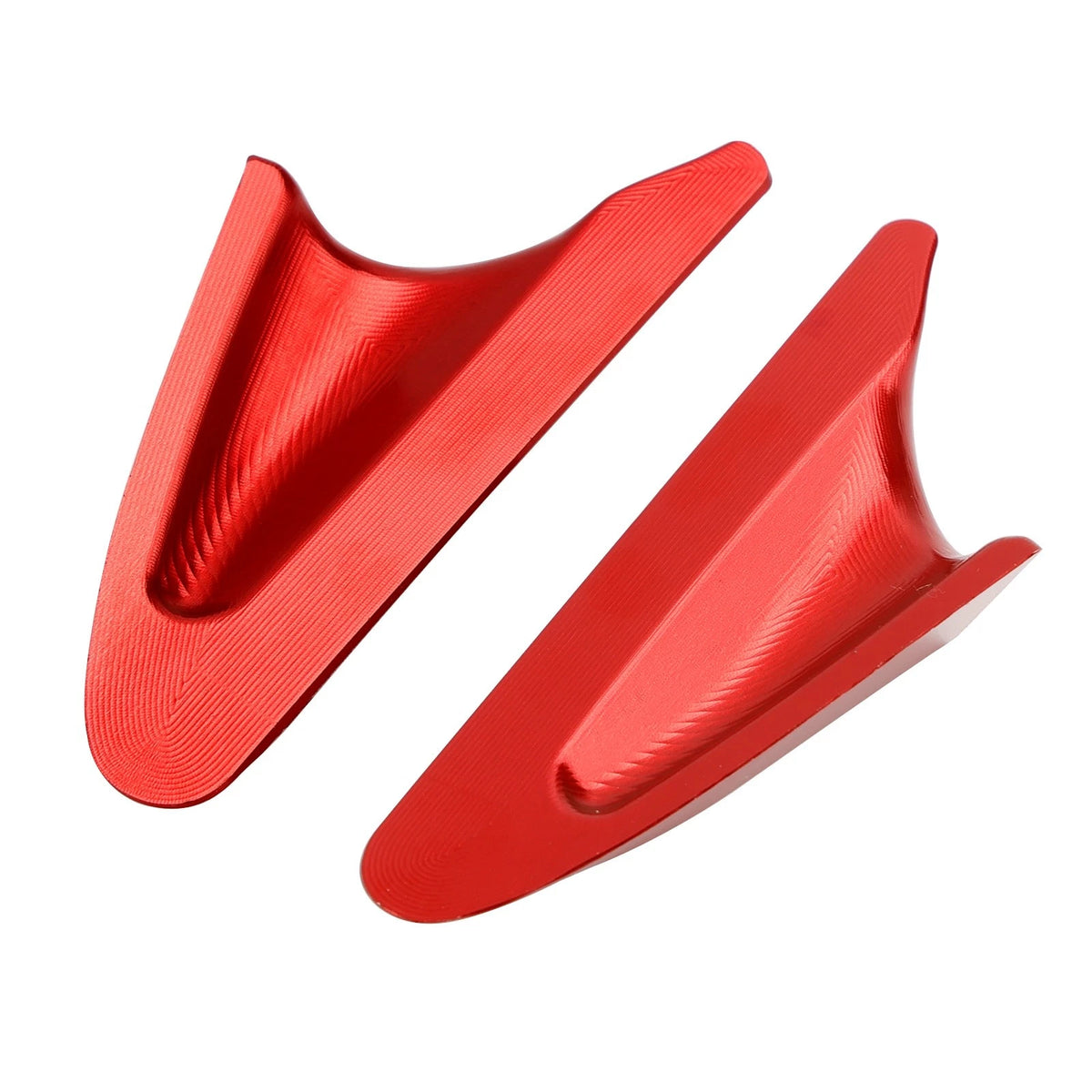 Red mirror delete blanking block off plates for Ducati Panigale 1199 899 (2012–2015) M529-A226-Red