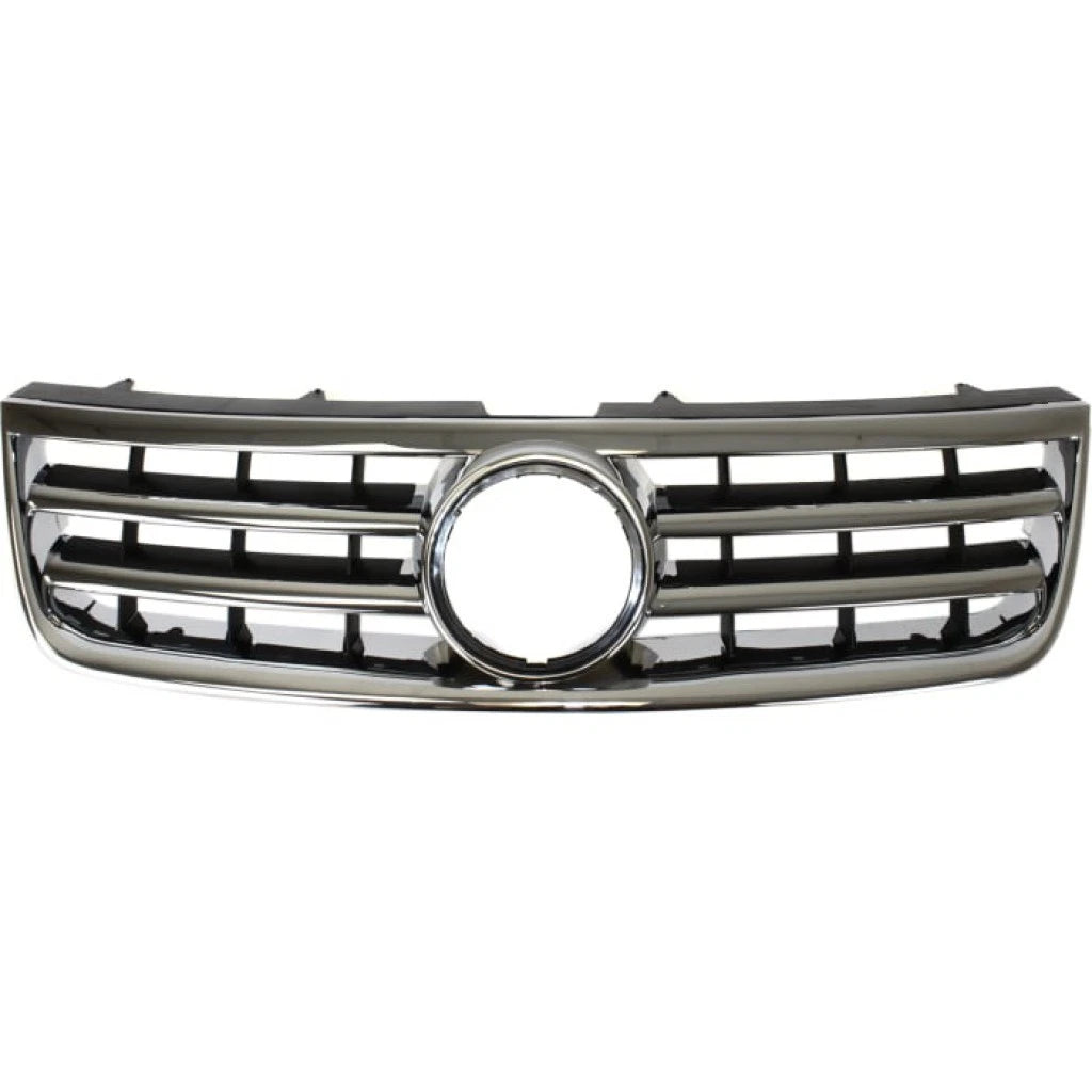 Grille Assembly for Volkswagen Touareg (2004–2007) Chrome Shell, CLX-M0-USA-REPV070118-CL360A70, VW1200143