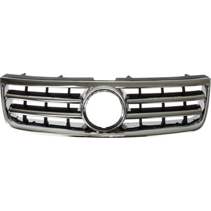 Grille Assembly for Volkswagen Touareg (2004–2007) Chrome Shell, CLX-M0-USA-REPV070118-CL360A70, VW1200143