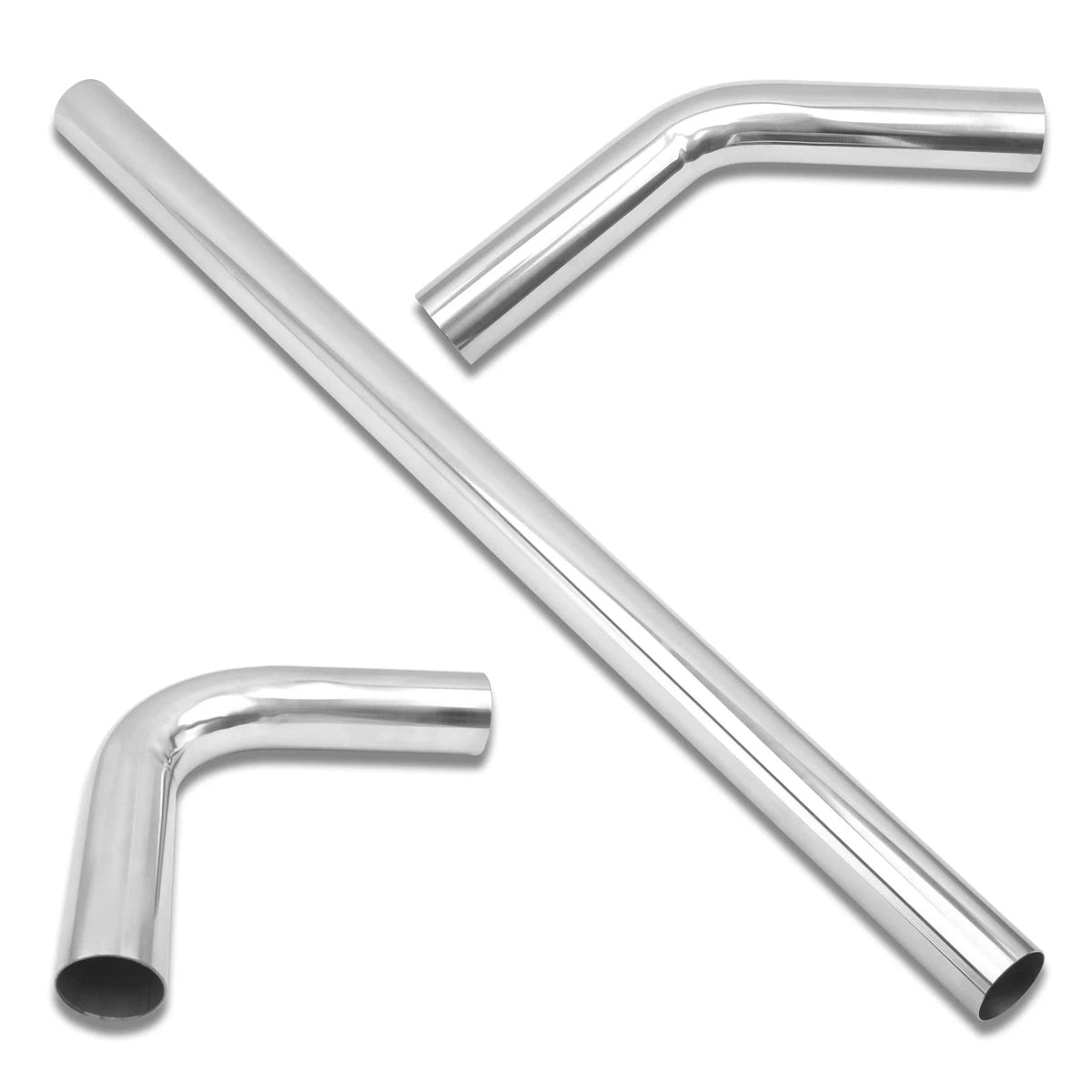2.5 Inch Mandrel Exhaust Pipe Kit for Universal Fit (DIY)