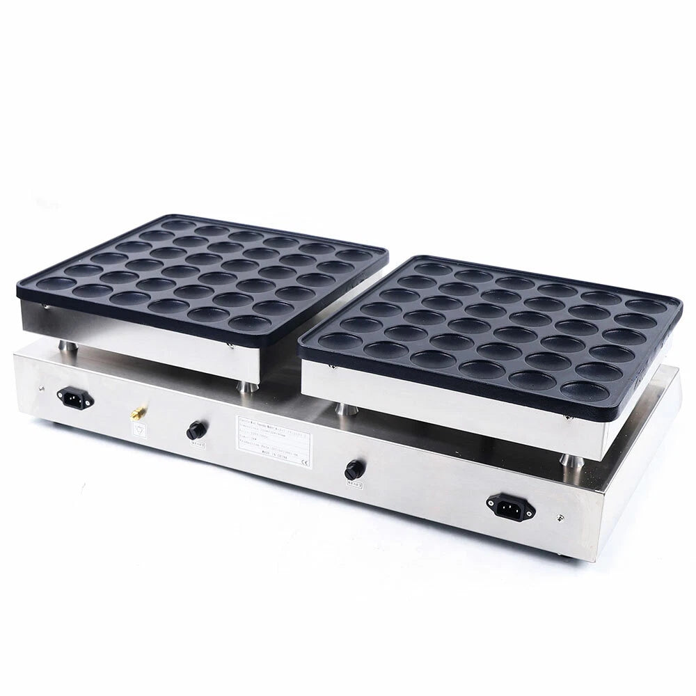 Electric Dutch Poffertjes Mini Pancake Baker Maker Machine