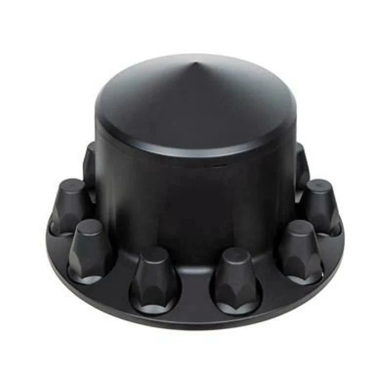 Set of 4 Matte Black Screw-On Lug Nuts for UP Rear Axle Cover #10340