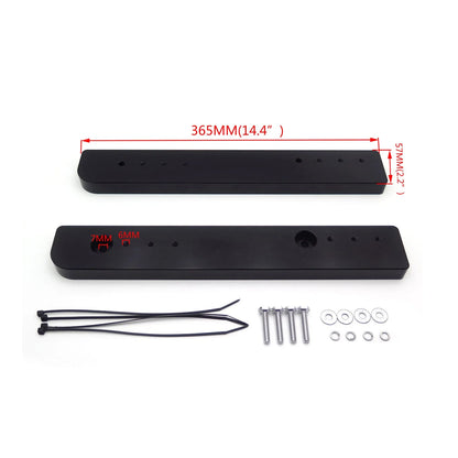 King Tour Pak Trunk Relocate Mount Plate Kit for Harley Touring (2014–2019)