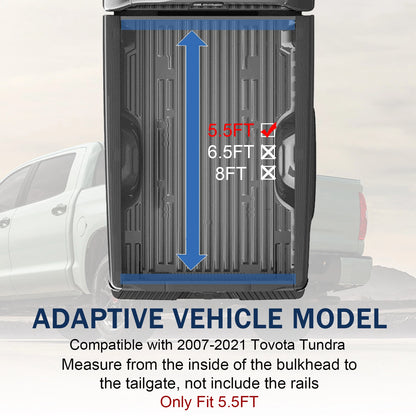 Tonneau Cover for Toyota Tundra SR5 (2007–2021) CMTT82056