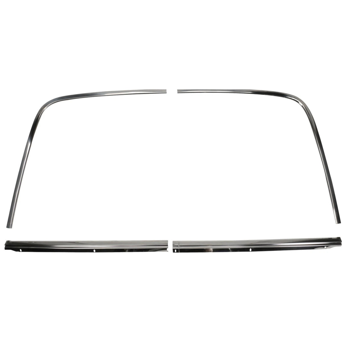 Set of 2 Rear Window Molding Kit for Chevy Nova (1968–1974) M1651