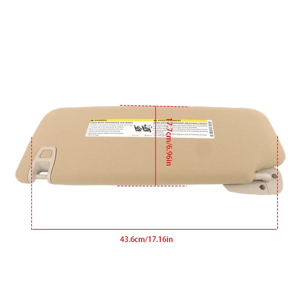 RH Lighted Sun Visor for Silverado Sierra Tahoe Yukon (2007–2014) 22850310