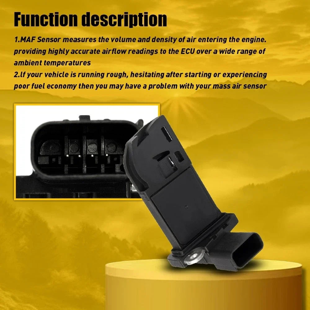 Mass Air Meter Flow Sensor for Ford Super Duty F350 F250 F450 (2011–2016) BC3112B579AA